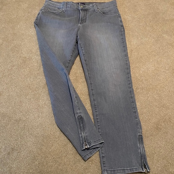 NYDJ Jeans Nydj Petite Soft Gray Jeans Size 2p Poshmark